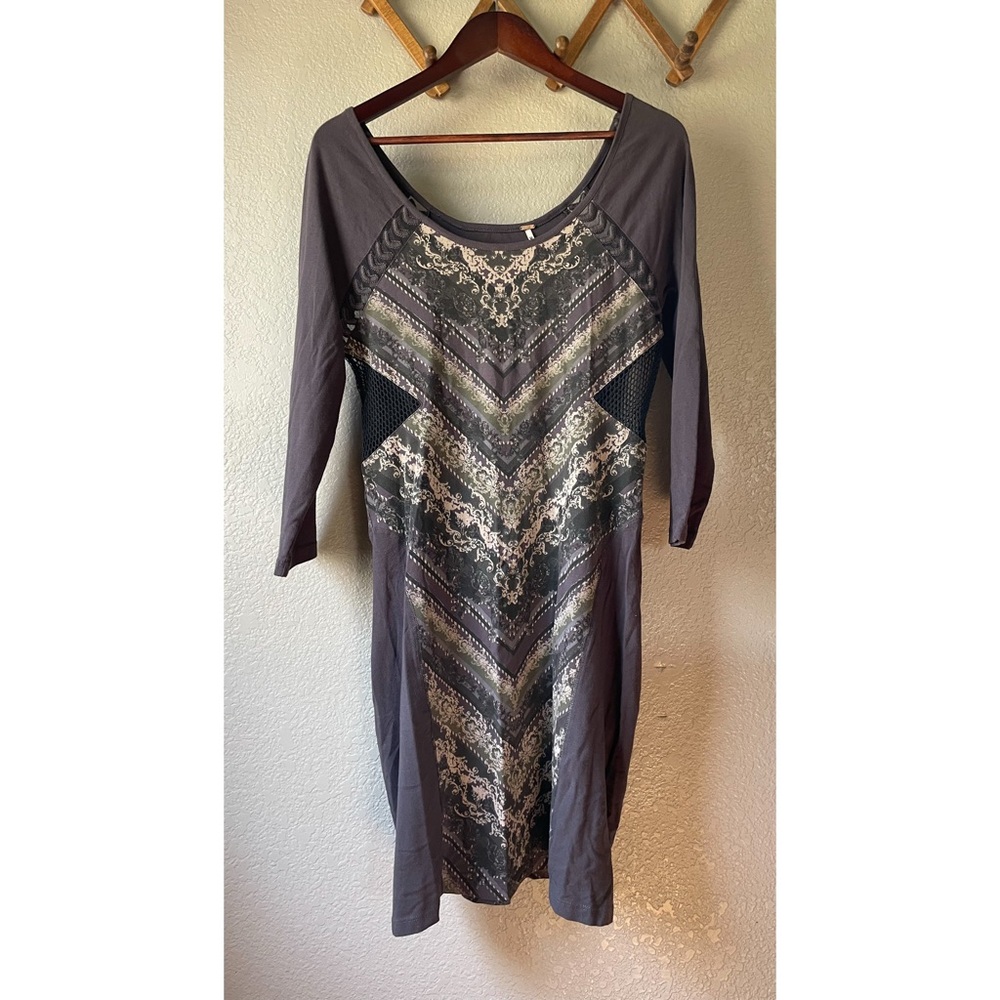 Free People Out Of Africa Tunic Dress Large